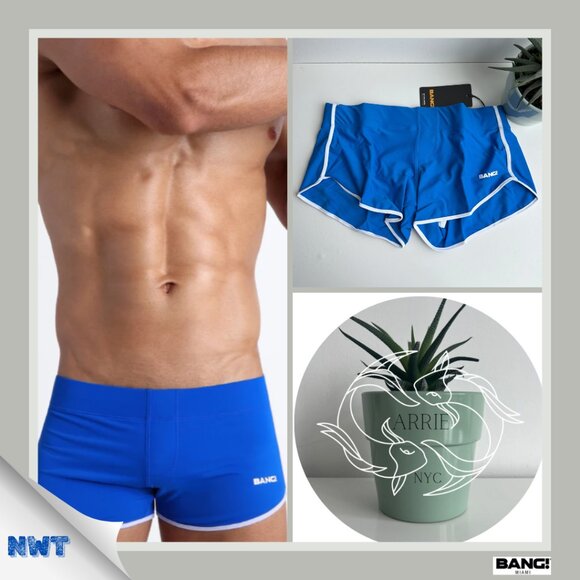 BANG! - VOULEZ-BLUE - Men's Swim Shorts - PRICE FIRM